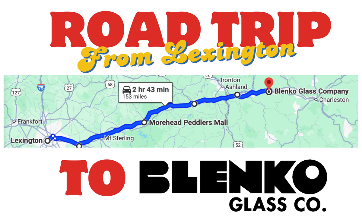Blenko Road Trip Map
