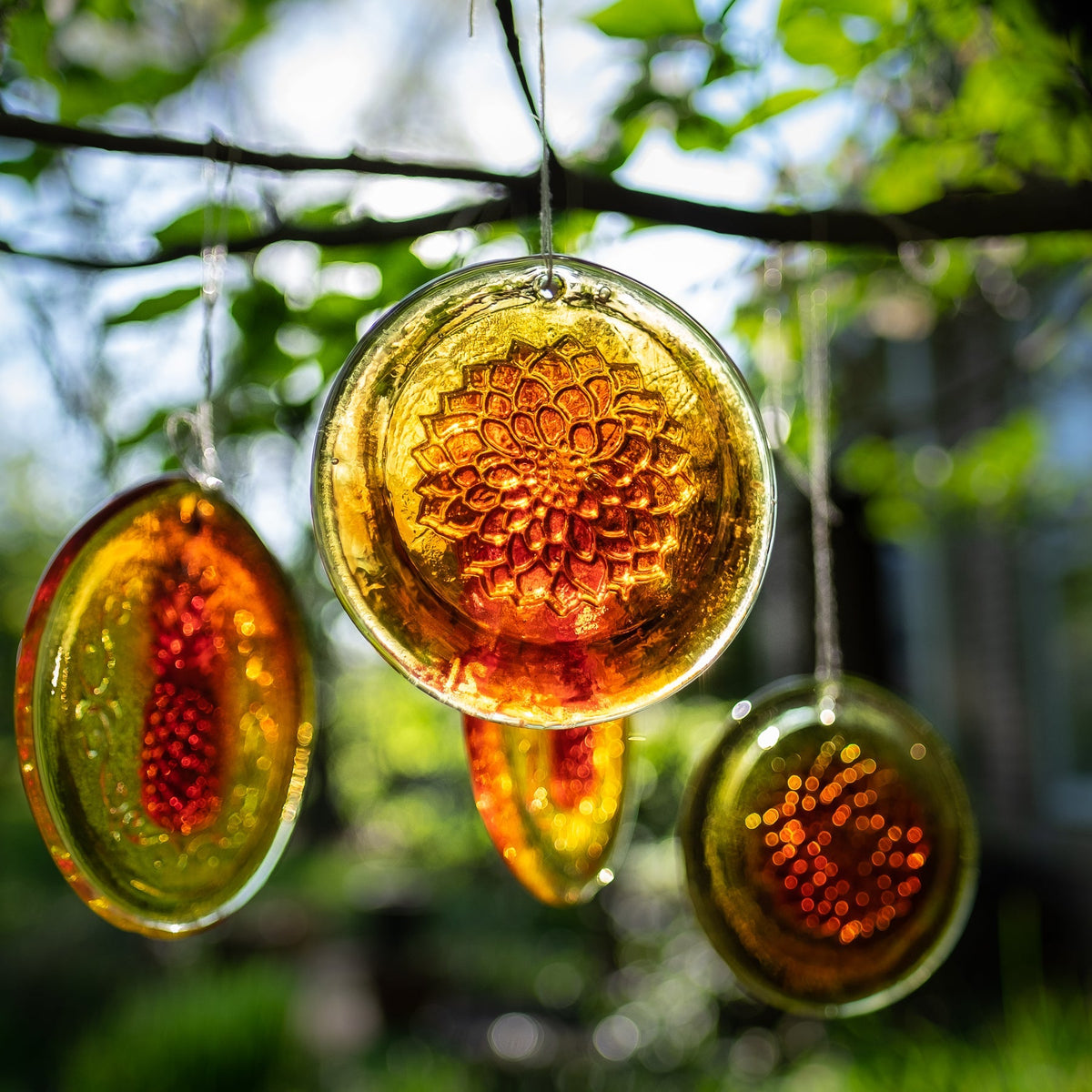 Blenko Glass Suncatcher Ornaments: Capturing Light and Beauty