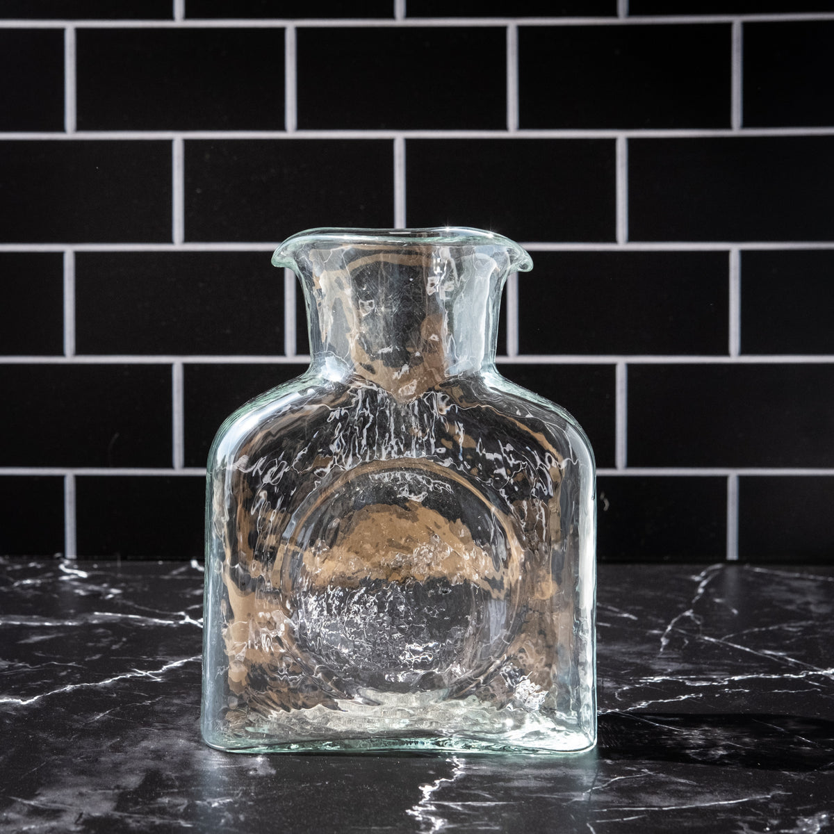 crystal water bottle