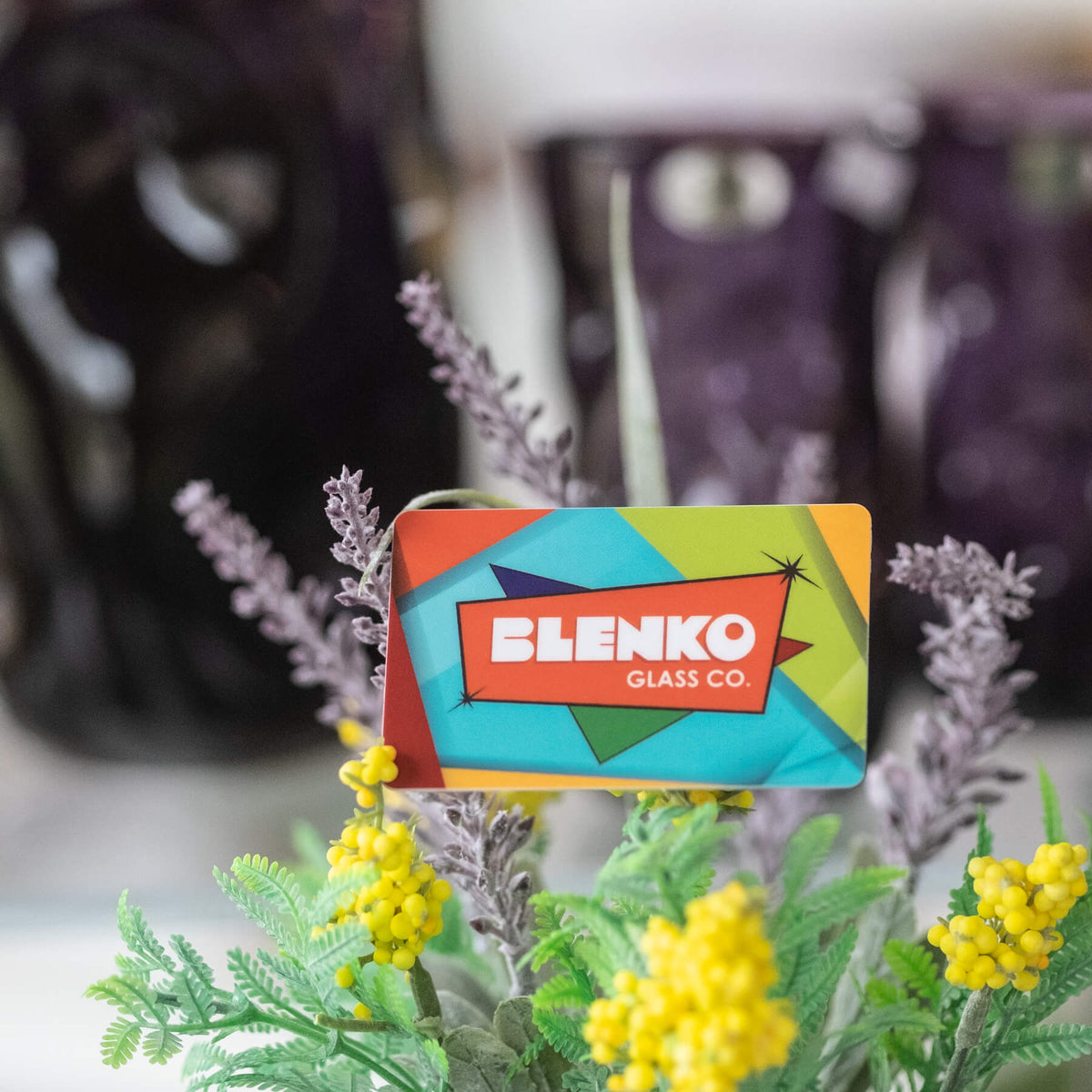 An e-gift certificate from Blenko Glass Co.