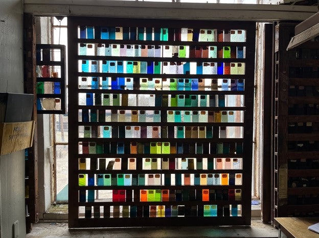 Colorful glass