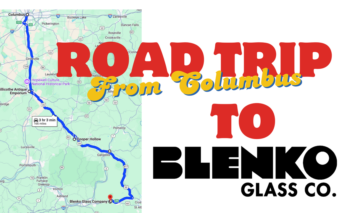 Blenko Road Trip Map