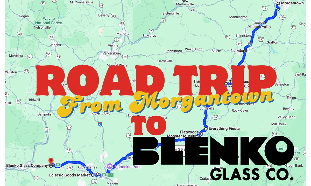 Blenko Road Trip Map