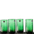 2510L Large Diamond Optic Tumbler Set - Clover