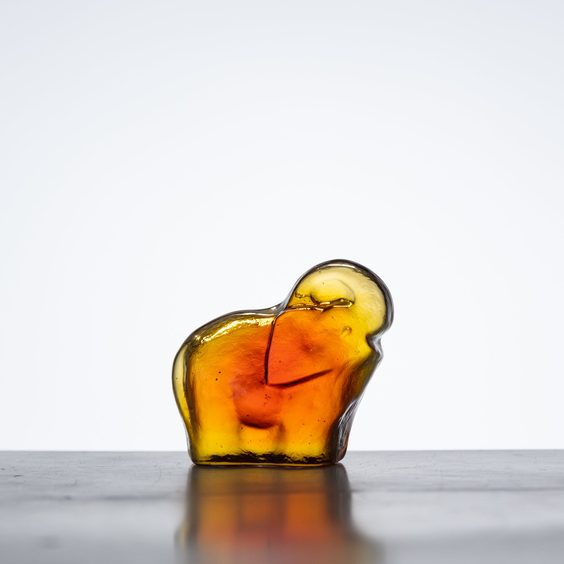 6402P Elephant Critter - Tangerine