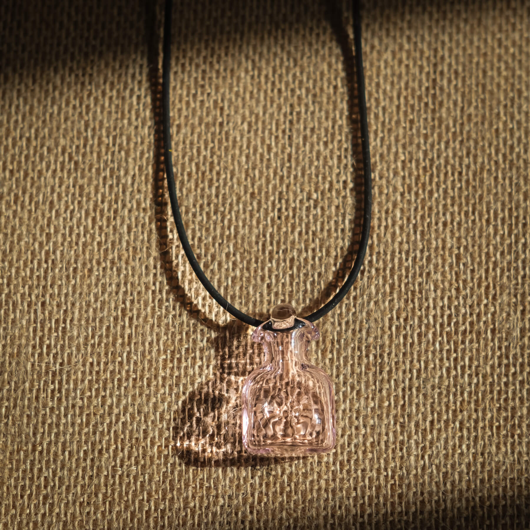 384 Water Bottle Necklace - Pink
