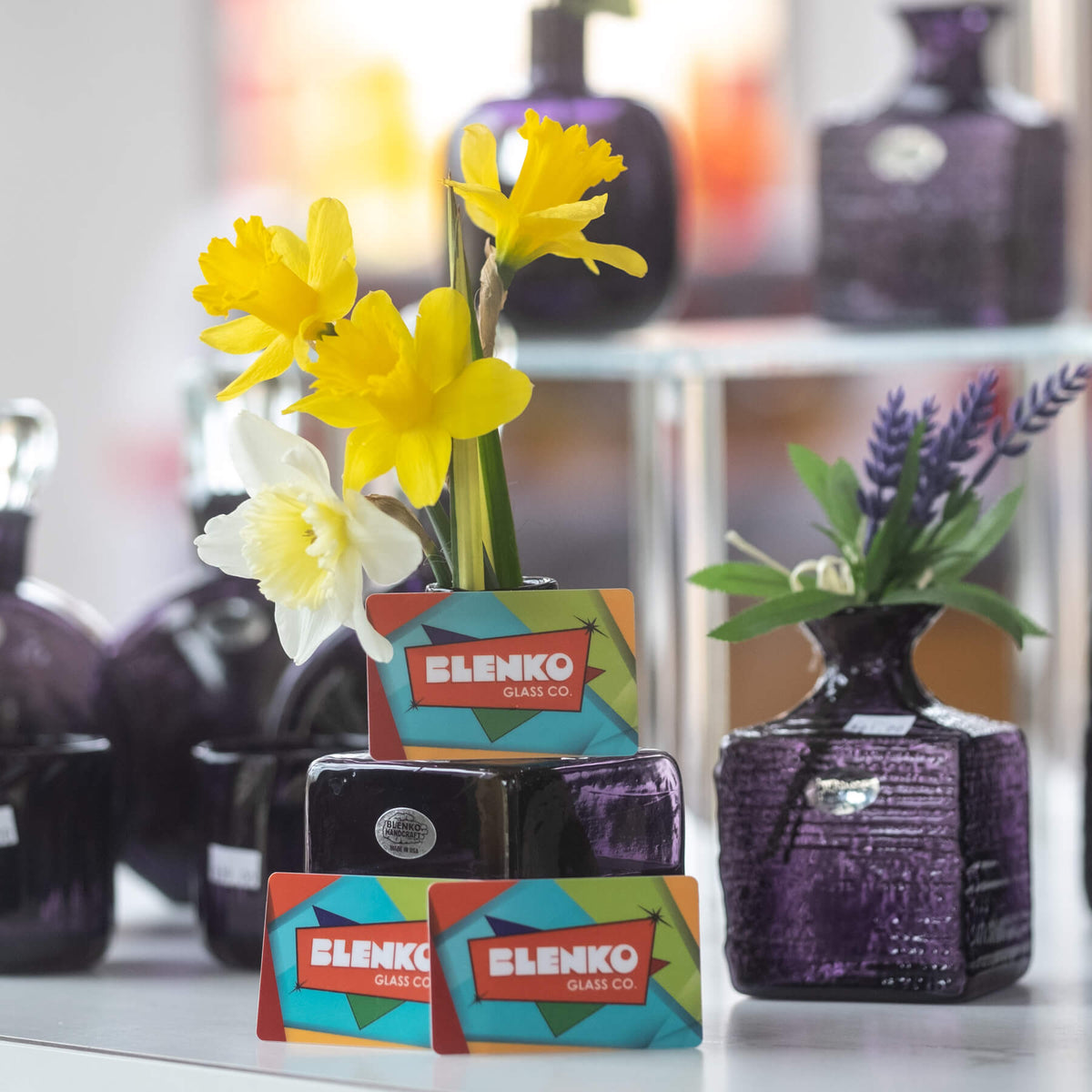 An e-gift certificate from Blenko Glass Co. 